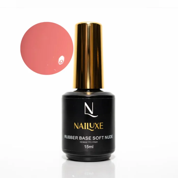 Rubber Base Soft Nude - 15ml
