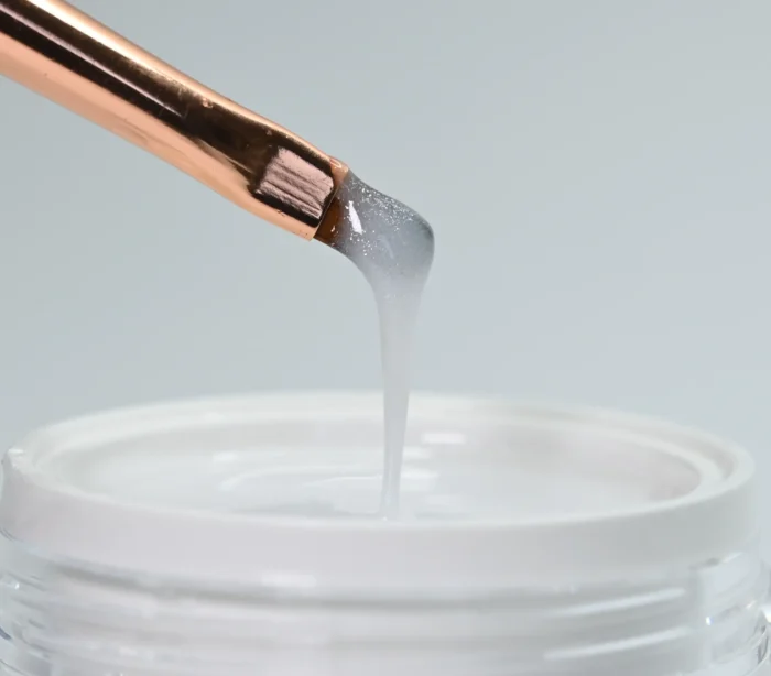 Nailuxe Shimmer Builder Gel Ivory 4