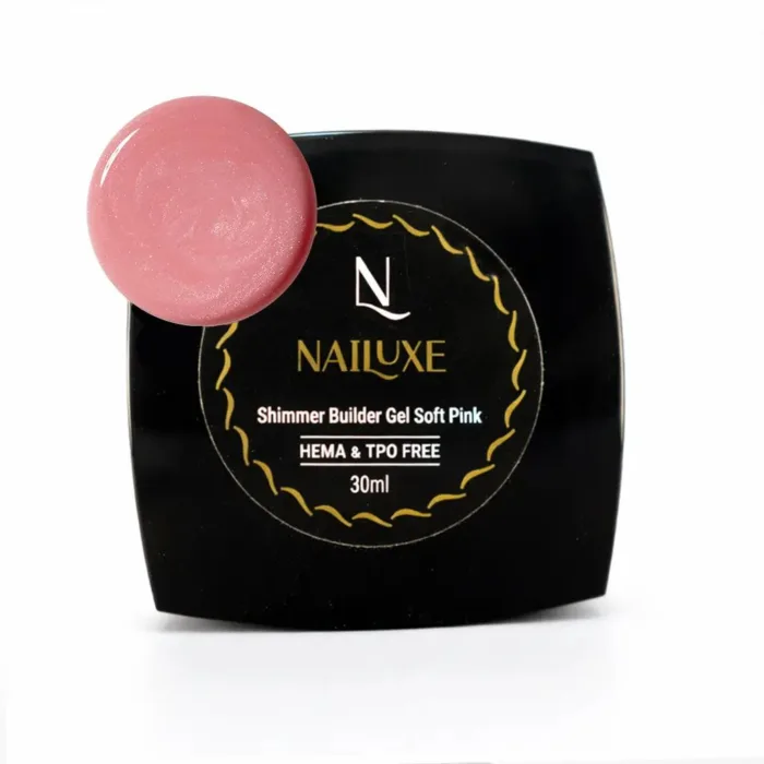Shimmer Builder Gel Soft Pink 30ml