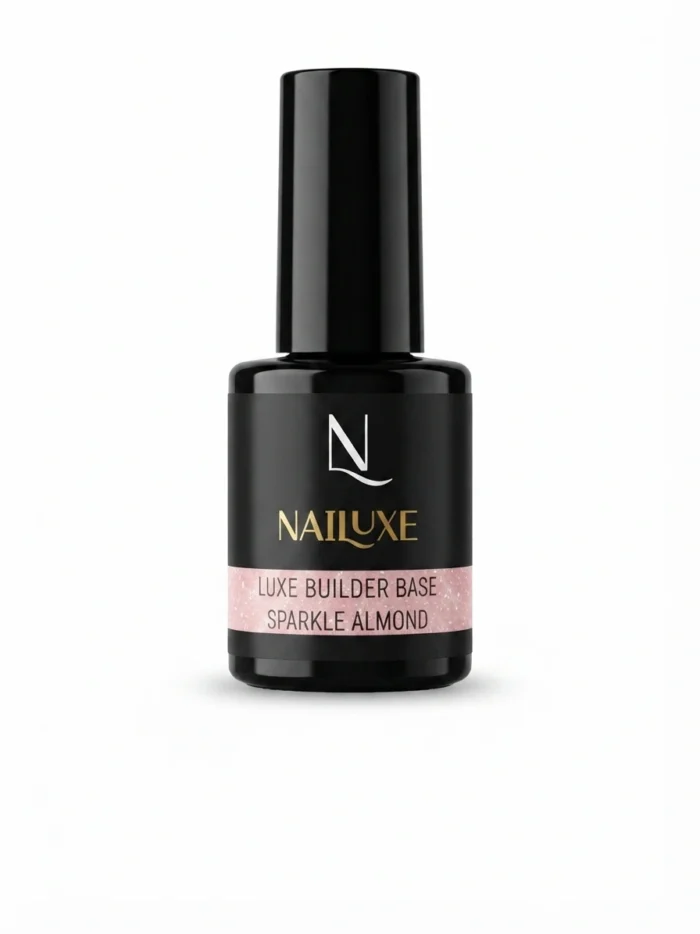 Luxe Builder Base Sparkle Almond - 15ml